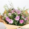purple roses bouquet dubai by casa petals premium flower delivery dubai